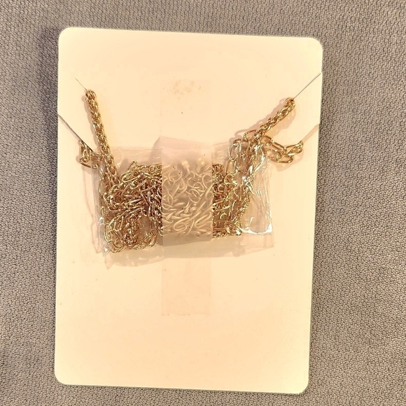 Amelia Rue Multi Strand Necklace Gold Plated - Picture 3 of 5